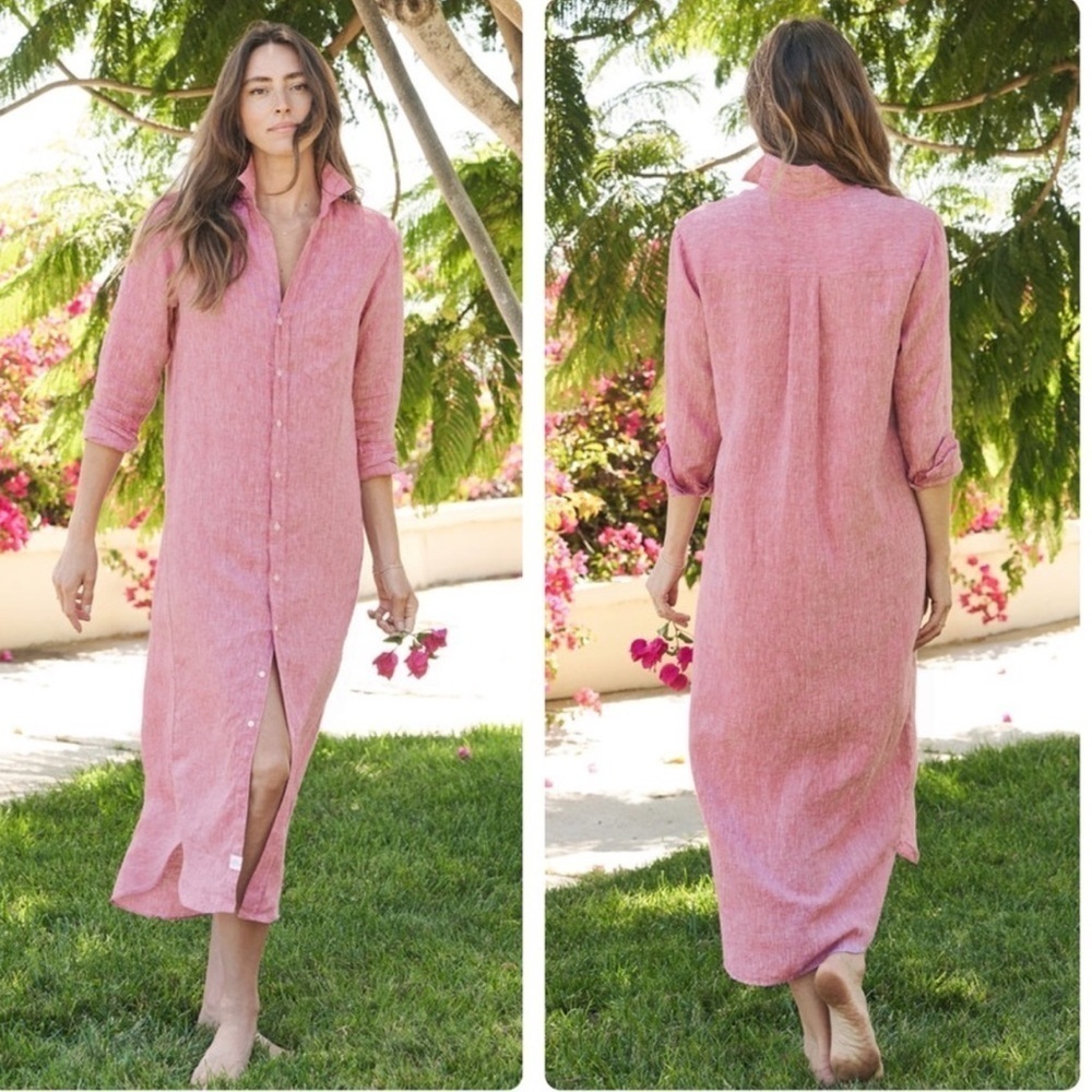 Frank & Eileen Linen Maxi Dress RORY
Size: Medium New With Tag NWT $295